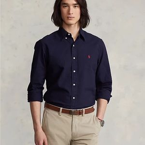 Men’s Large Polo Button Down Shirt